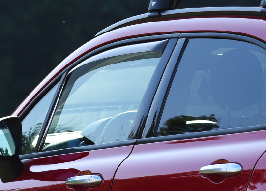 WeatherTech Dark Smoke Sunroof Wind Deflector For Toyota Camry - Custom Fit Noise Reduction