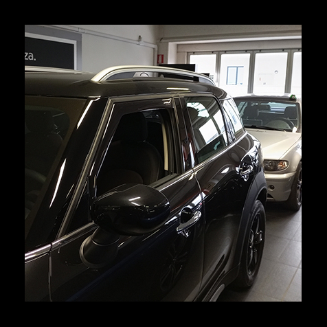Deflettori Aria Per Mini Paceman (R61) 2013-2016 - Antivento E Antipioggia, Installazione Semplice